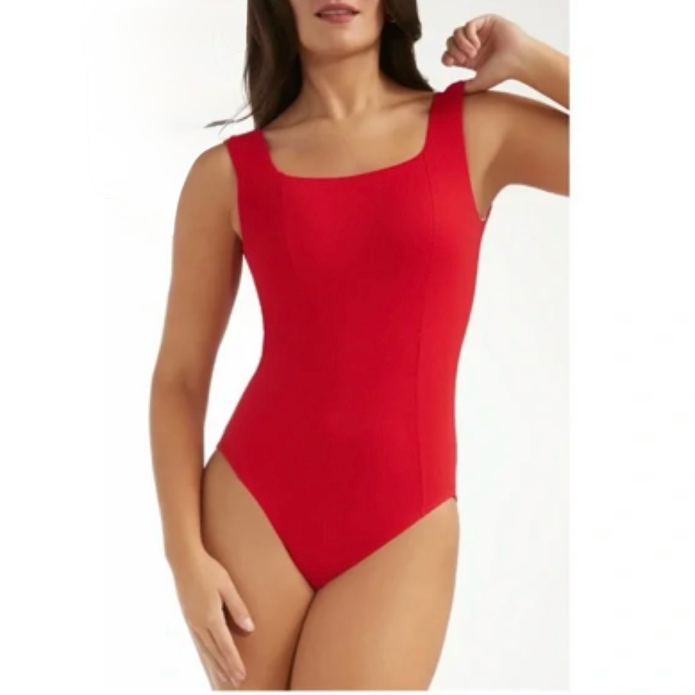 NWT Hermoza Red Women's One Piece Swimsuit